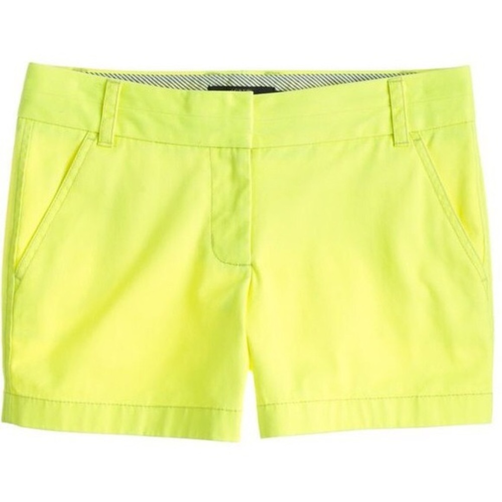 J Crew 3” NEON Chino Shorts